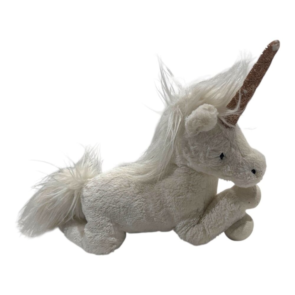 Jellycat London Luna Unicorn Stuffed Animal Sparkly Horn Medium 14" With Tags